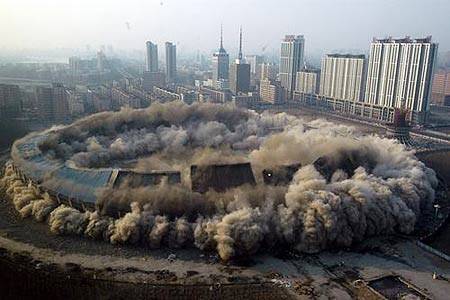 大型建筑拆除爆破工程